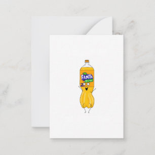 Carte De Correspondance Personnalisez fantastique, soda orange