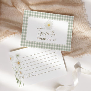 Carte De Correspondance Pétales de marguerite Conseils pour les parents En