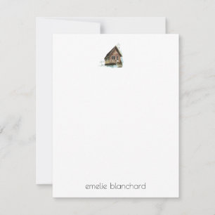 Carte De Correspondance Petit Cabine simple personnalisé