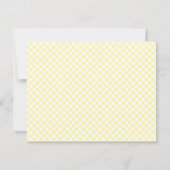 Carte De Correspondance Petit damier blanc et crème (Dos)
