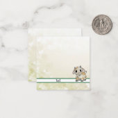 Carte De Correspondance petite chèvre Post (Devant/Arrière en situation)