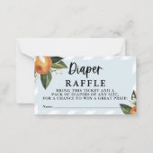 Carte De Correspondance Petite Cutie Clementine Garçon Déchets Raffle (Devant)