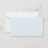 Carte De Correspondance Petite Cutie Clementine Garçon Déchets Raffle (Dos)