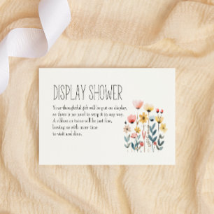 Carte De Correspondance Petite Ferme Crèche Animaux Bébé Affichage Shower