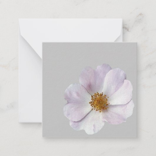 Carte De Correspondance Petite fleur rose (Devant)