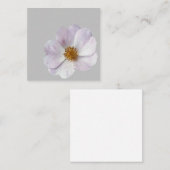 Carte De Correspondance Petite fleur rose (Devant / Derrière)