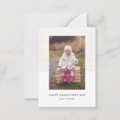 Carte De Correspondance Petite Hearts Photo Valentine (Devant)