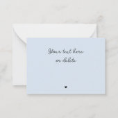 Carte De Correspondance Pharmacie Pharmacienne Pharmacie Appréciation tech (Dos)