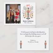 Carte De Correspondance Photo Nutcracker (Devant / Derrière)