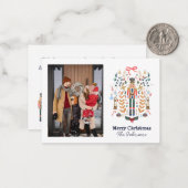 Carte De Correspondance Photo Nutcracker (Devant/Arrière en situation)