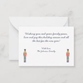 Carte De Correspondance Photo Nutcracker (Dos)