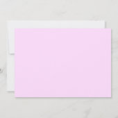 Carte De Correspondance Photographie florale rose clair féminine Nature (Dos)