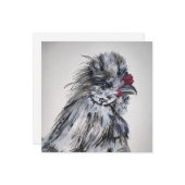 Carte De Correspondance "Piaulement" (Devant/Arrière en situation)