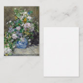 Carte De Correspondance Pierre-Auguste Renoir - Bouquet de printemps (Devant / Derrière)