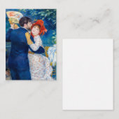 Carte De Correspondance Pierre-Auguste Renoir - Danse country (Devant / Derrière)