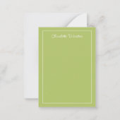 Carte De Correspondance Pink and Blue Wildflower Easter Rabbit (Dos)