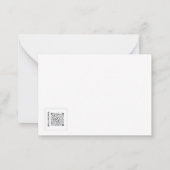 Carte De Correspondance Pink Tree Note Card (Dos)