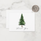 Carte De Correspondance Pins Merci (Devant/Arrière en situation)