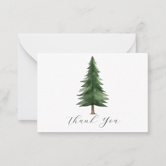 Carte De Correspondance Pins Merci (Devant)