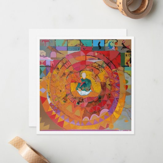 Carte De Correspondance Plat de nectar (Devant/Arrière en situation)