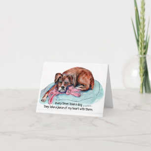 Carte de correspondance pliée