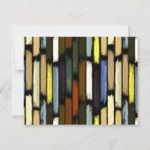 Carte De Correspondance Pluie de couleurs 4 (Dos)