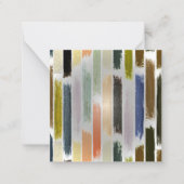 Carte De Correspondance Pluie de couleurs 5 (Devant)