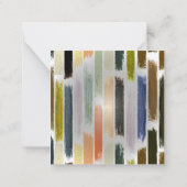 Carte De Correspondance Pluie de couleurs 5 (Dos)