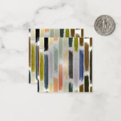 Carte De Correspondance Pluie de couleurs 5 (Devant/Arrière en situation)