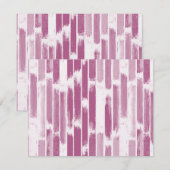 Carte De Correspondance Pluie de couleurs 6 (Devant / Derrière)