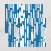 Carte De Correspondance Pluie de couleurs 7 (Devant / Derrière)