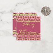 Carte De Correspondance Plum Et Lime De Framboise (Devant/Arrière en situation)