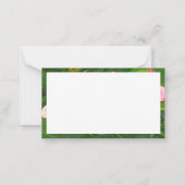 Carte De Correspondance Plumerias (Dos)