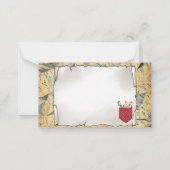 Carte De Correspondance Poche de mange-souci (Dos)