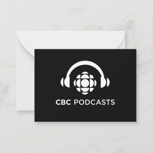 Carte De Correspondance Podcasts CBC (Devant)