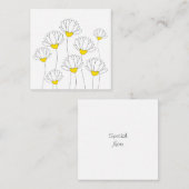 Carte De Correspondance Poignées de poitrine (Devant / Derrière)