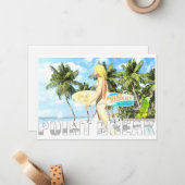 Carte De Correspondance Point Break 01 (Devant/Arrière en situation)