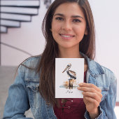 Carte De Correspondance Poise du Pélican