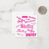 Carte De Correspondance Polices Sheffey Roses - 9572 (Devant/Arrière en situation)