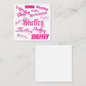 Carte De Correspondance Polices Sheffey Roses - 9572 (Devant / Derrière)