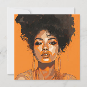 Carte De Correspondance Pop Art Queen : Donner du pouvoir aux femmes Pop A