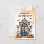 Carte De Correspondance Pop d'Halloween customisée par (Devant)