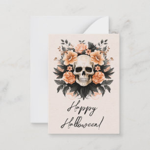 Carte De Correspondance Pop d'Halloween customisée par