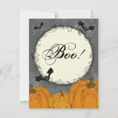 Carte De Correspondance Pop Halloween par le client (Devant)