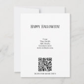 Carte De Correspondance Pop Halloween par le client (Dos)