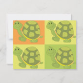 Carte De Correspondance Pop Turtle Merci Notes (Dos)
