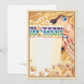 Carte De Correspondance Popcorn © (Devant / Derrière)