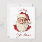 Carte De Correspondance Portrait du Père Noël (Devant)