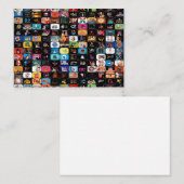 Carte De Correspondance Poster de logos et de graphismes CBC (Devant / Derrière)