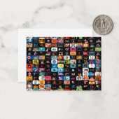 Carte De Correspondance Poster de logos et de graphismes CBC (Devant/Arrière en situation)